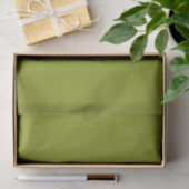 Trendy Green (vaste kleur) Tissuepapier (Geschenk)