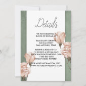 trendy greenery Enclosure Invitation Kaart (Voorkant)