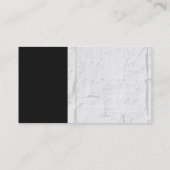 Trendy Grey Brick aantrekkelijk Visitekaartje (Achterkant)