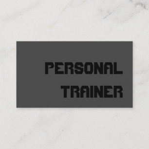 Trendy Grey Fitness Sport Visitekaartje aanpassen