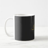 Trendy Grey Gold Plain Creative Modern Koffiemok (Links)