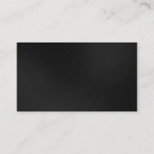 Trendy Grey Red Attractive Visitekaartje (Achterkant)