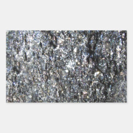 Trendy Grey Stone Rechthoekige Sticker