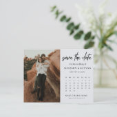 Trendy grijs Moderne en minimalistische bruiloft Aankondigingskaart (Staand voorkant)