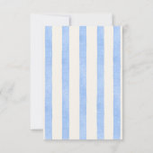 Trendy grillige handgetekende coquette bedankkaart (Achterkant)