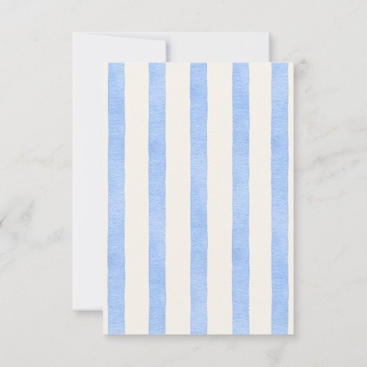 Trendy grillige handgetekende coquette bedankkaart (Achterkant)