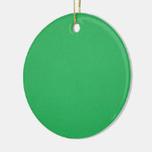 Trendy groene korrelige achtergrond keramisch ornament (Links)