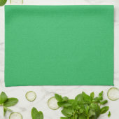 Trendy groene korrelige achtergrond theedoek (Gevouwen)