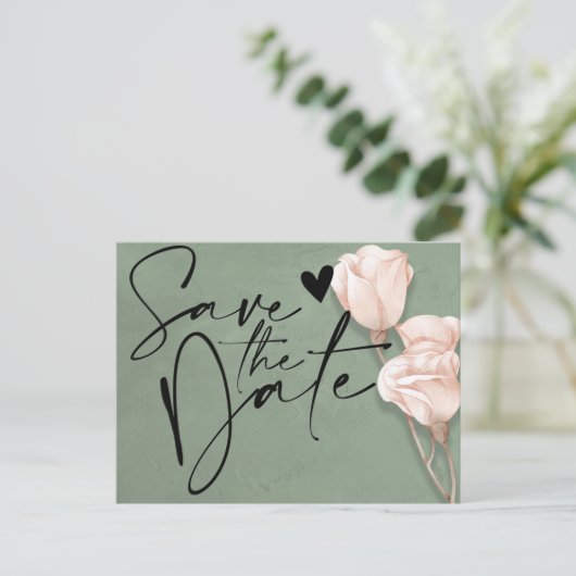 trendy groener sparen het Briefkaart van de Aankon (Staand voorkant)