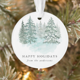 Trendy Groenery Elegante Winter Kerstfeest Partij Ornament