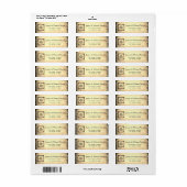 trendy grundge Irish shamrock Label (Full Sheet)