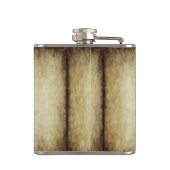  trendy grundge Irish shamrock monogram Heupfles (Achterkant)