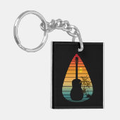 TRENDY GUITAR PICK SUNSET SLEUTELHANGER (Voorkant Links)