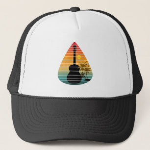 TRENDY GUITAR PICK SUNSET TRUCKER PET