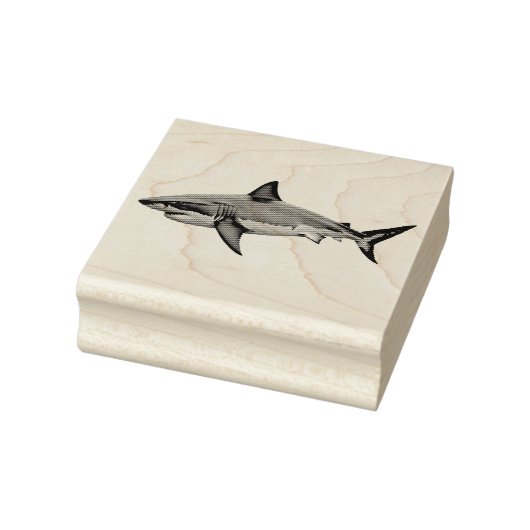 Trendy Haai  Rubberstempel (Stempel)
