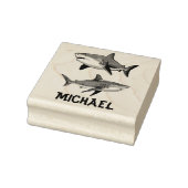 Trendy haaien Persoonlijk Rubberstempel (Stempel)