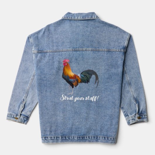 Trendy  Haan Denim Jas Jacket (Achterkant)