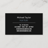 Trendy haarkleur, Hair Stylist, Haarsalon Visitekaartje (Achterkant)