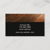 Trendy Haarstylist Modern Visitekaartjes Afsprakenkaartje (Achterkant)