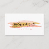 trendy haarstylist visitekaartje (Voorkant)