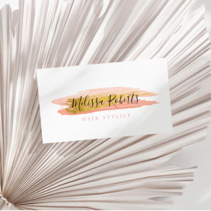 trendy haarstylist visitekaartje
