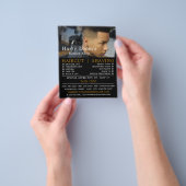 Trendy Hair Cut, Mannen Barbers Adverteren Flyer (Hand)