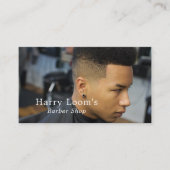 Trendy Hair Cut, Mannen Barbers Visitekaartje (Voorkant)