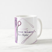 Trendy hair stylist mok (Voorkant rechts)