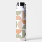 Trendy Half Moon Patroon met de Aangepaste Douane  Waterfles (Voorkant)