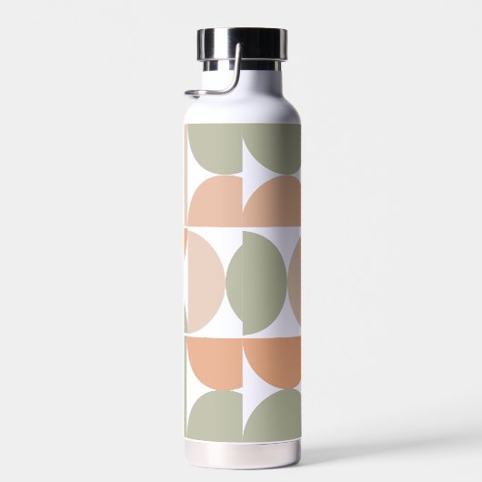 Trendy Half Moon Patroon met de Aangepaste Douane Waterfles (Rechts)