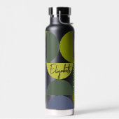 Trendy Half Moon Patroon met de Aangepaste Douane  Waterfles (Links)