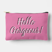Trendy Hallo Gorheerlijke Girly Pink Etui (Voorkant)