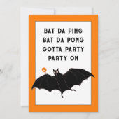 Trendy Halloween-feest uitnodigingen (Voorkant)
