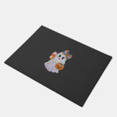 Trendy Halloween nepdiamanten spook Deurmat (Schuin)