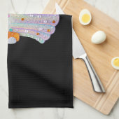 Trendy Halloween nepdiamanten spook Theedoek (Quarter Fold)