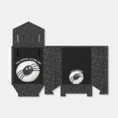 Trendy Halloween Spooky Black Spider Donut Bedankdoosjes (Uitgevouwen)