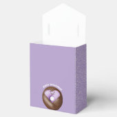 Trendy Halloween Spooky Hart Boo Ghost Donut Bedankdoosjes (Geopend)