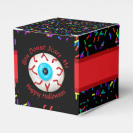 Trendy Halloween Spooky Monster Eyes Donut Bedankdoosjes