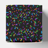 Trendy Halloween Spooky Paarse Monster Eyes Donut Bedankdoosjes (Bovenkant)