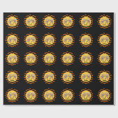 Trendy Halloween Spooky Skeletons Cadeaupapier (Vlak)