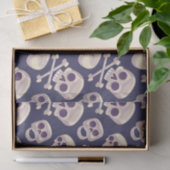 Trendy Halloween Spooky Skulls Decoupage Print Tissuepapier (Geschenk)