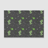 Trendy Halloween Witch is terug op de feestdagen Tissuepapier (Voorkant)