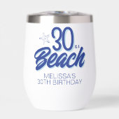 Trendy hand getrokken Doodle 30 is een strand verj (Voorkant)