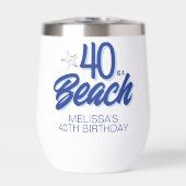 Trendy hand getrokken Doodle 40 is een strand verj (Voorkant)