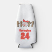 Trendy Hand getrokken Honkbal Mama Gepersonaliseer Flesjeskoeler (Voorkant)