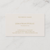 Trendy Hand Script Text Simple Moderne Elegant Visitekaartje (Achterkant)