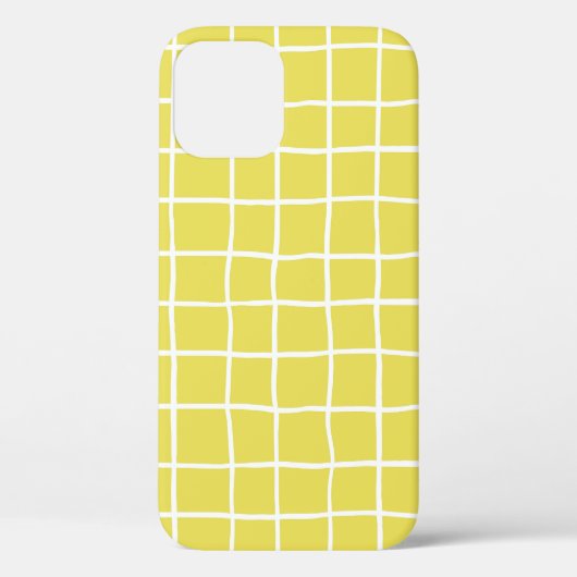 Trendy handgetekende inktvormen Case-Mate iPhone case (Achterkant)