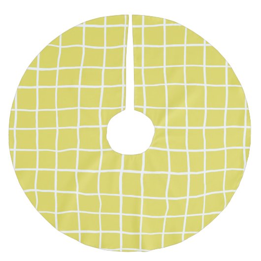 Trendy handgetekende inktvormen kerstboom rok (Voorkant)