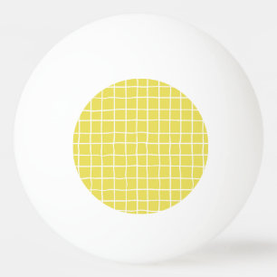 Trendy handgetekende inktvormen pingpongbal