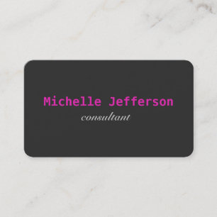 Trendy Handwrity Gray Visitekaartje